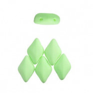 Matubo GemDuo Perlen 8x5mm Bondeli - Matt lime